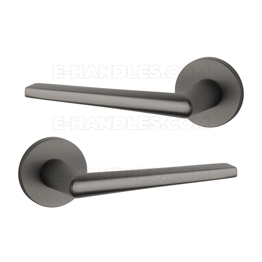 Klamka SALTA Rozeta R slim 7 mm MSB - tytan